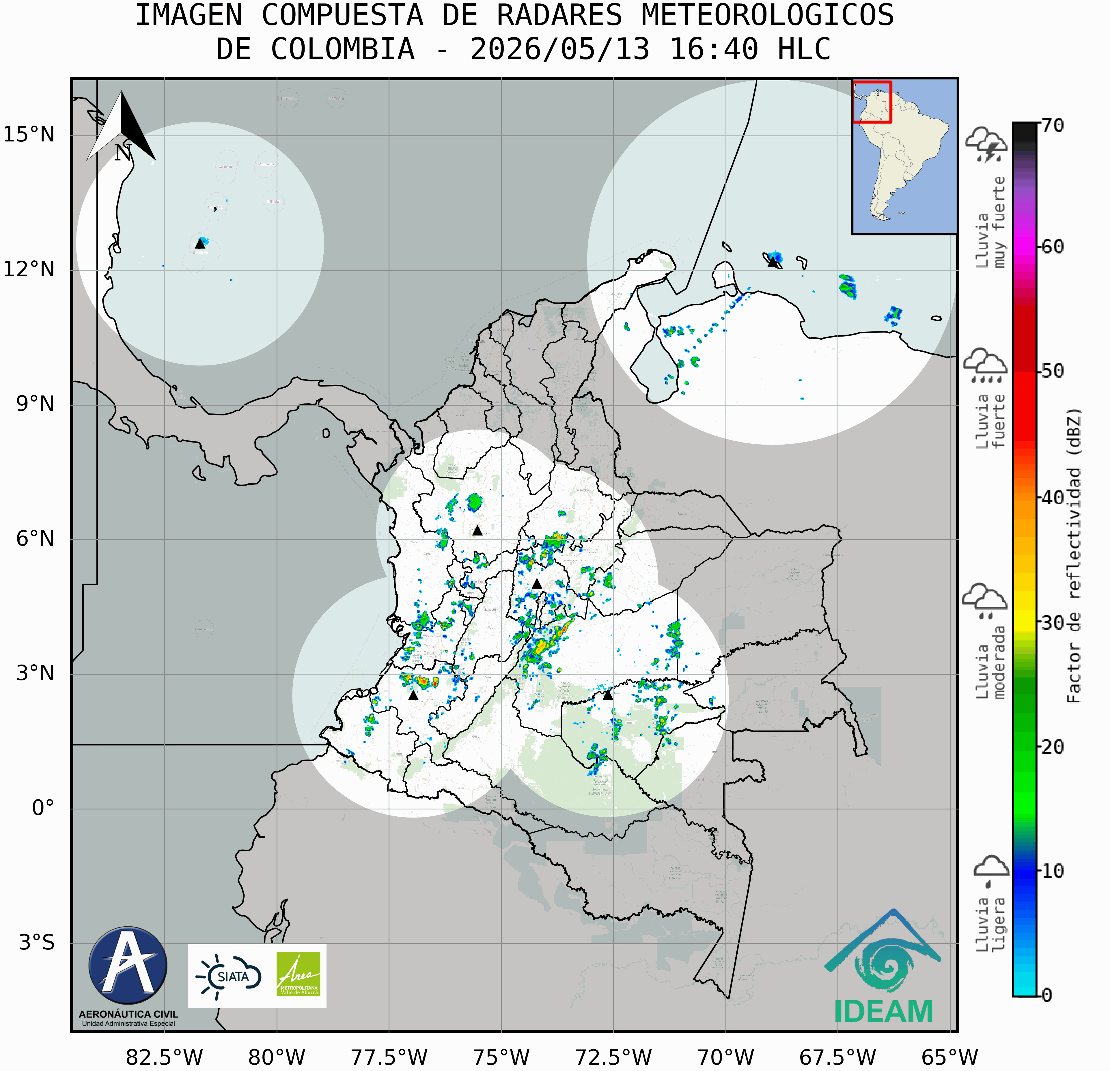 Radar Compuesto IDEAM